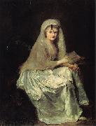 anna dorothea therbusch Self-portrait painting